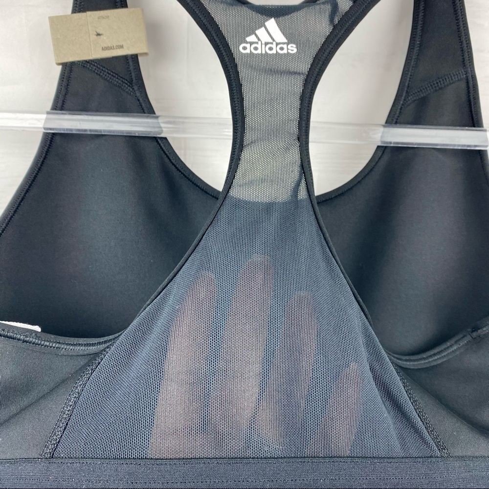 Adidas | Women’s Black Sports Bra - Picture 3 of 7